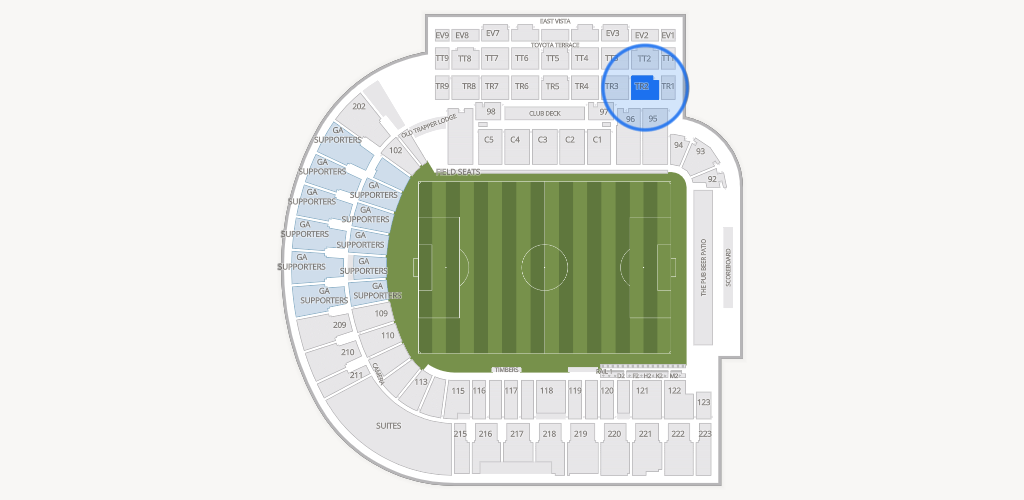 Providence Park Seating Chart
