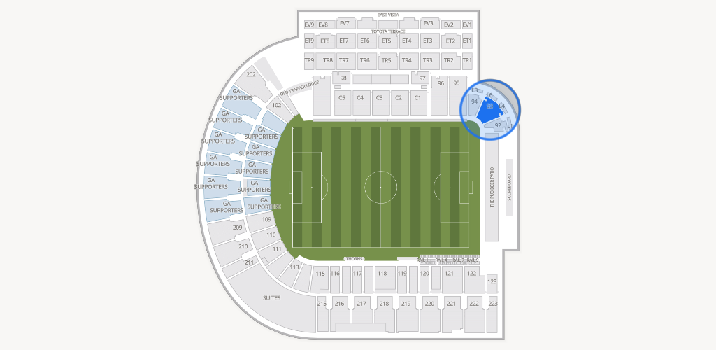 Providence Park Seating Chart