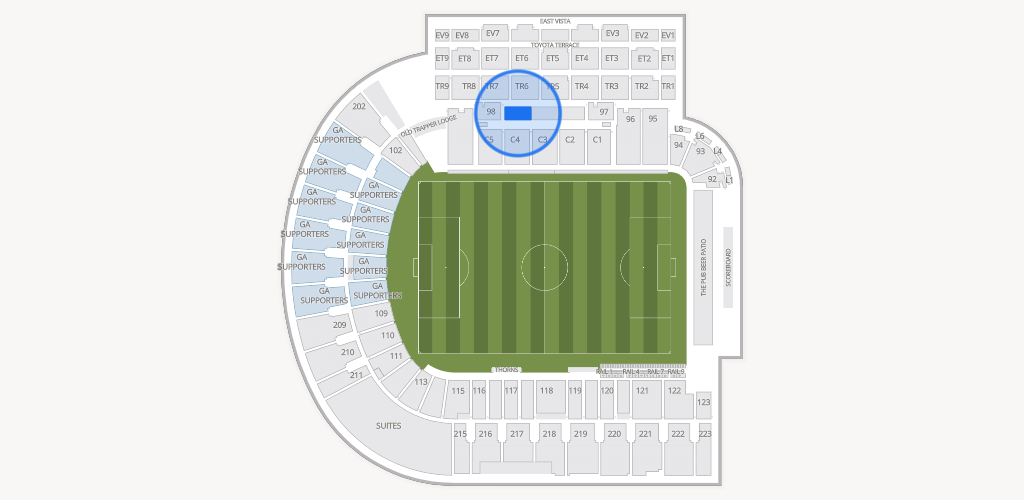 Providence Park Seating Chart