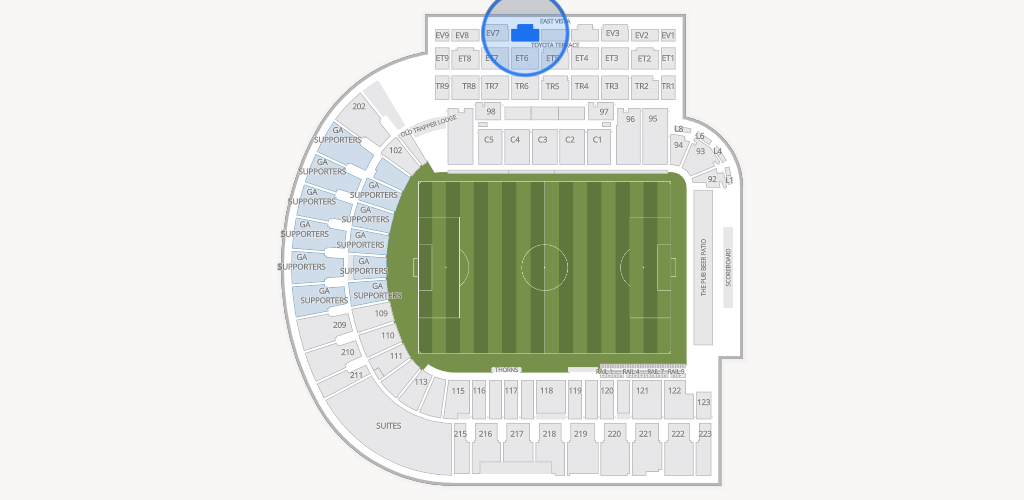 Providence Park Seating Chart