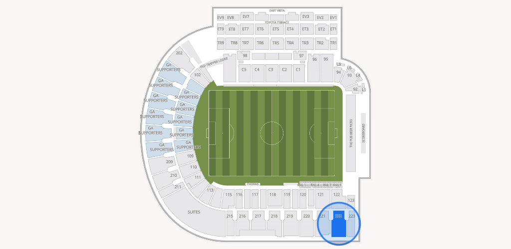 Providence Park Seating Chart