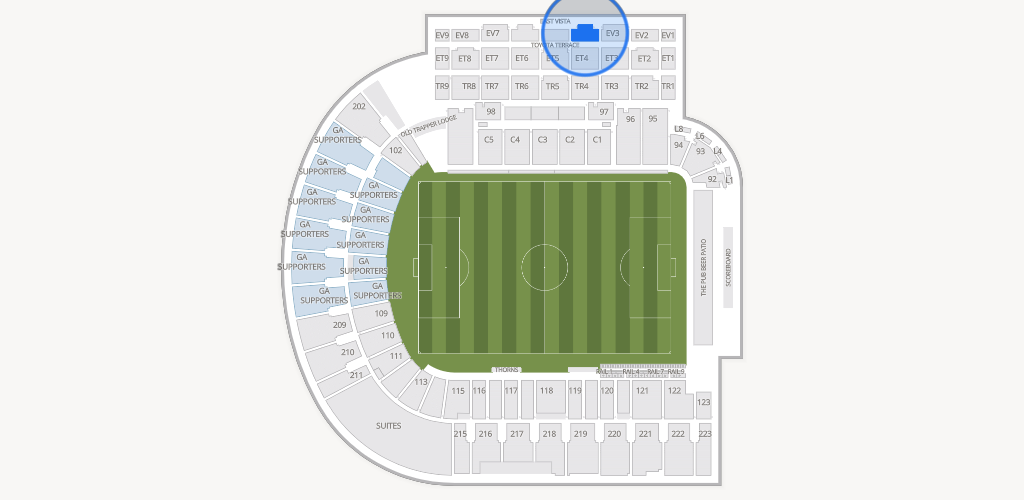 Providence Park Seating Chart