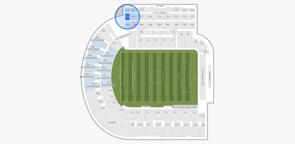 Providence Park Seating Chart