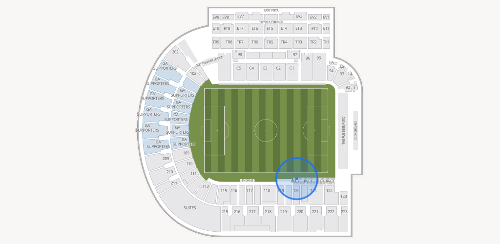 Providence Park Seating Chart