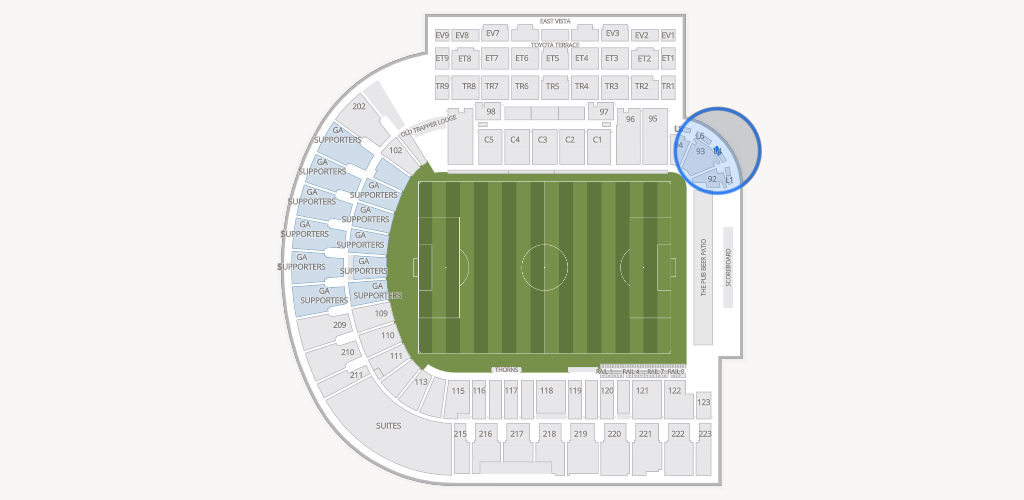 Providence Park Seating Chart