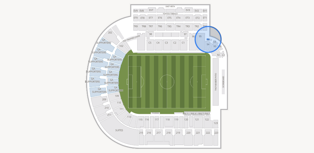 Providence Park Seating Chart