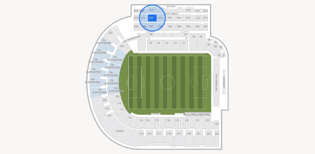Providence Park Seating Chart