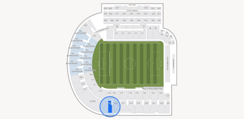Providence Park Seating Chart