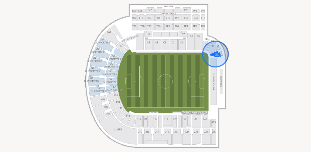 Providence Park Seating Chart