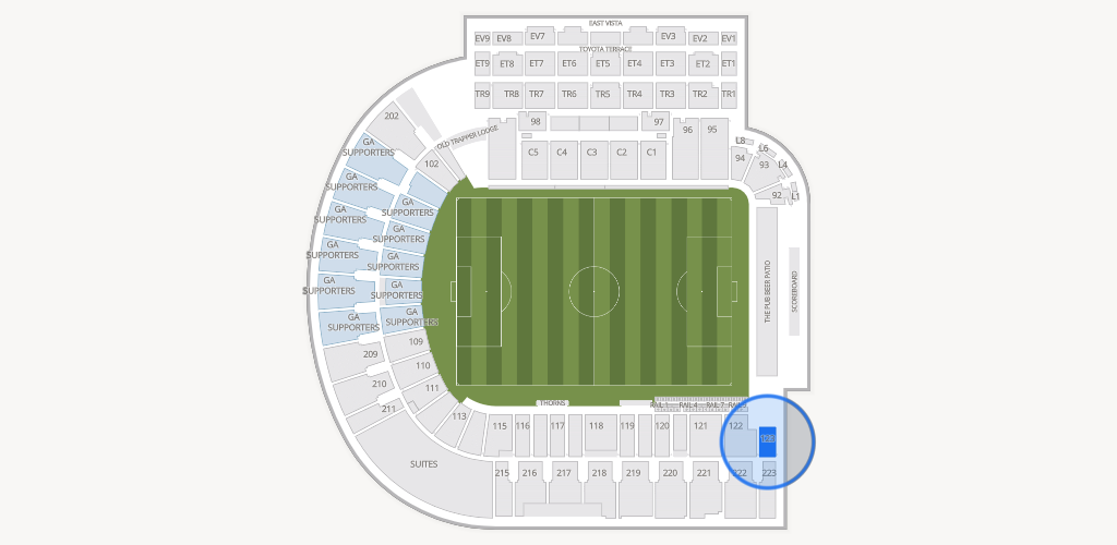 Providence Park Seating Chart