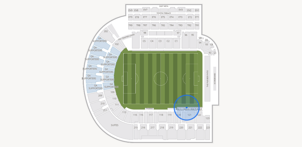 Providence Park Seating Chart