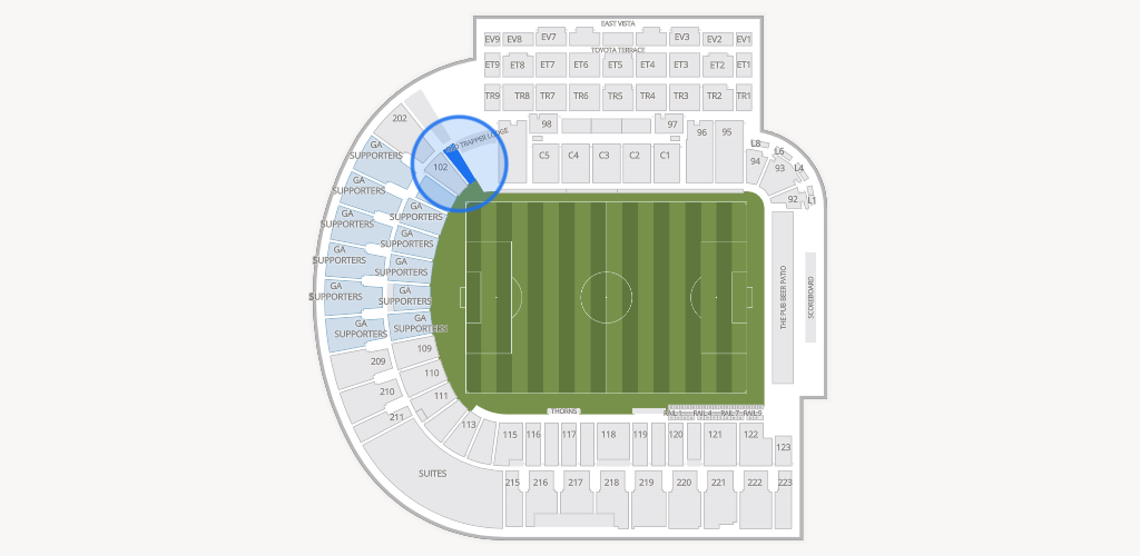 Providence Park Seating Chart