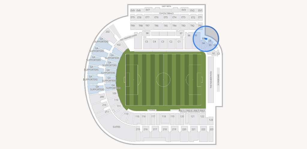 Providence Park Seating Chart