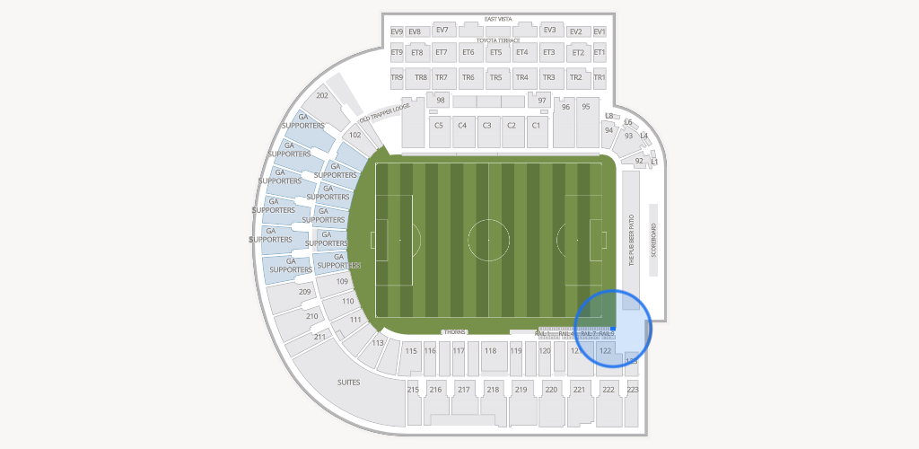 Providence Park Seating Chart