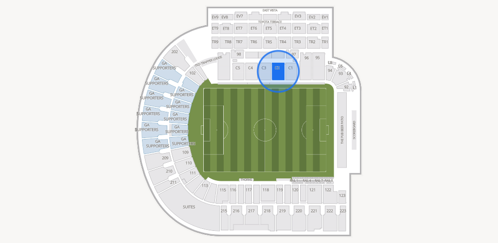 Providence Park Seating Chart