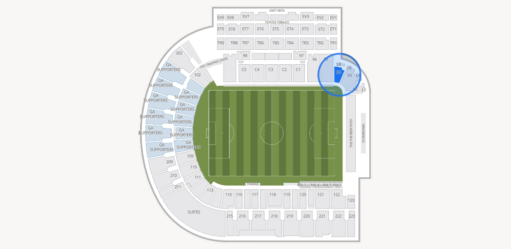 Providence Park Seating Chart