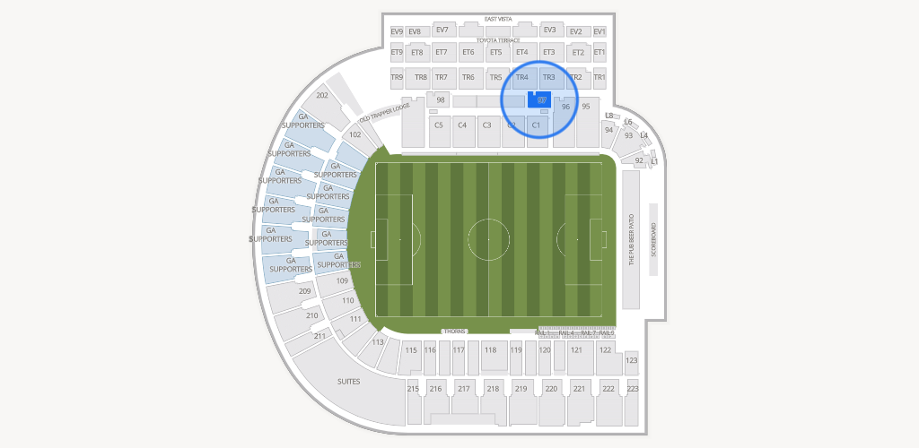 Providence Park Seating Chart