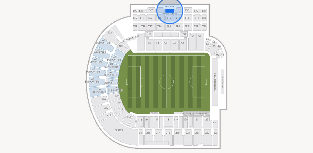 Providence Park Seating Chart