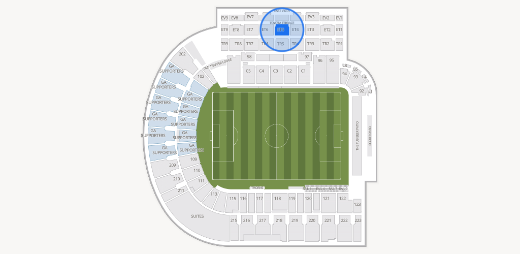 Providence Park Seating Chart