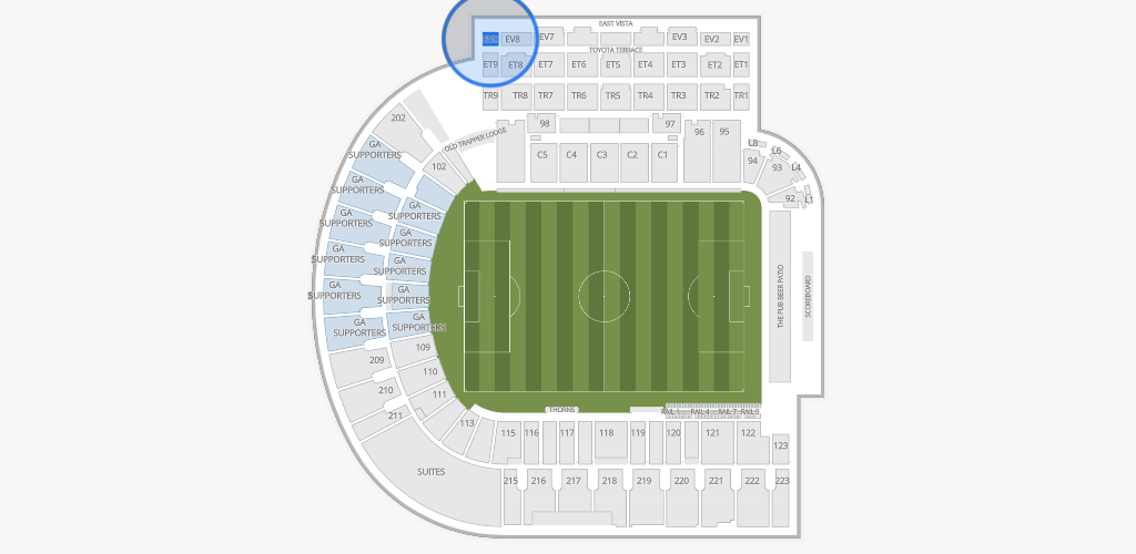 Providence Park Seating Chart
