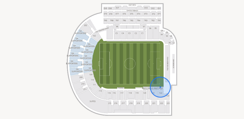Providence Park Seating Chart