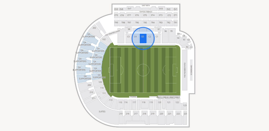 Providence Park Seating Chart