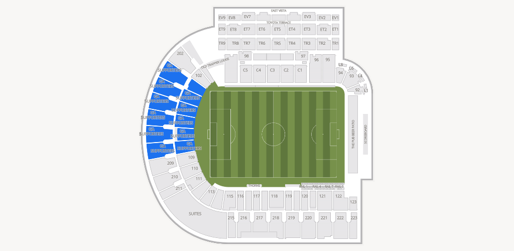 Providence Park Seating Chart