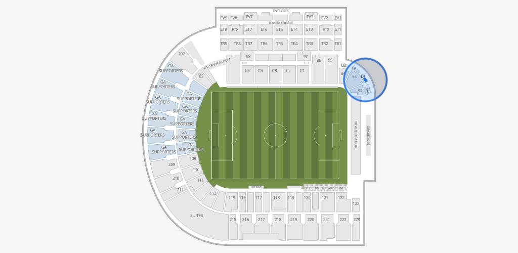 Providence Park Seating Chart