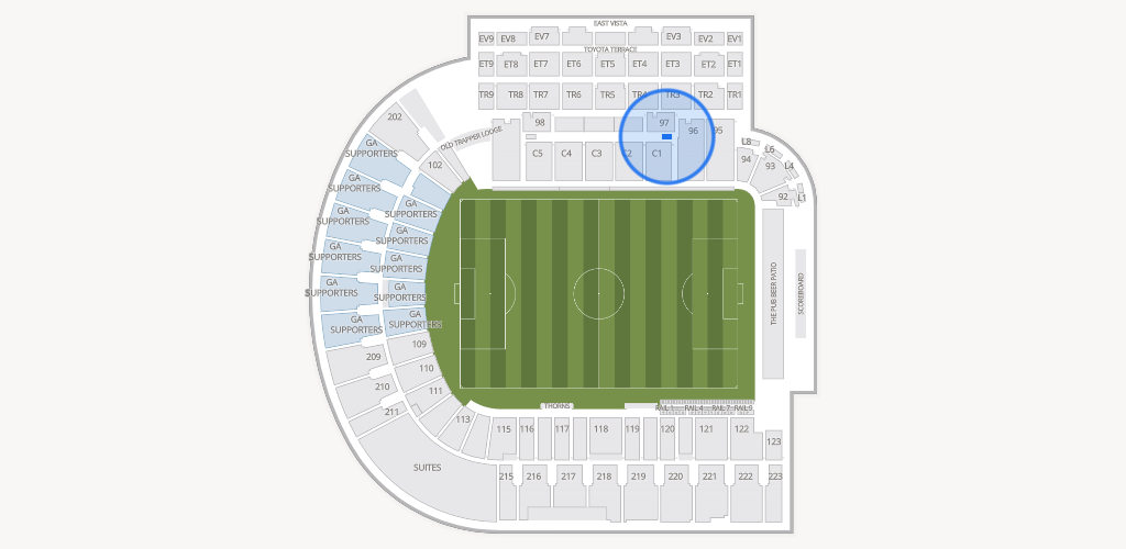 Providence Park Seating Chart