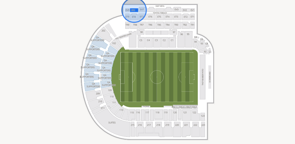 Providence Park Seating Chart
