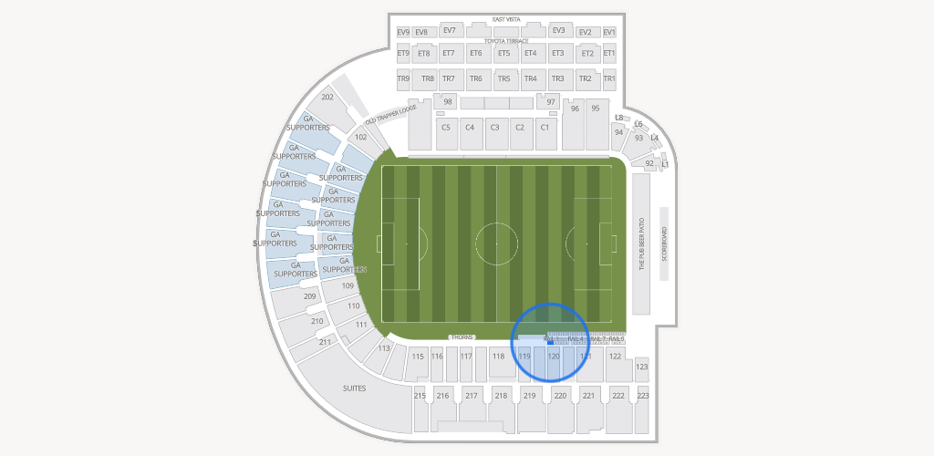 Providence Park Seating Chart