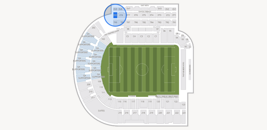 Providence Park Seating Chart