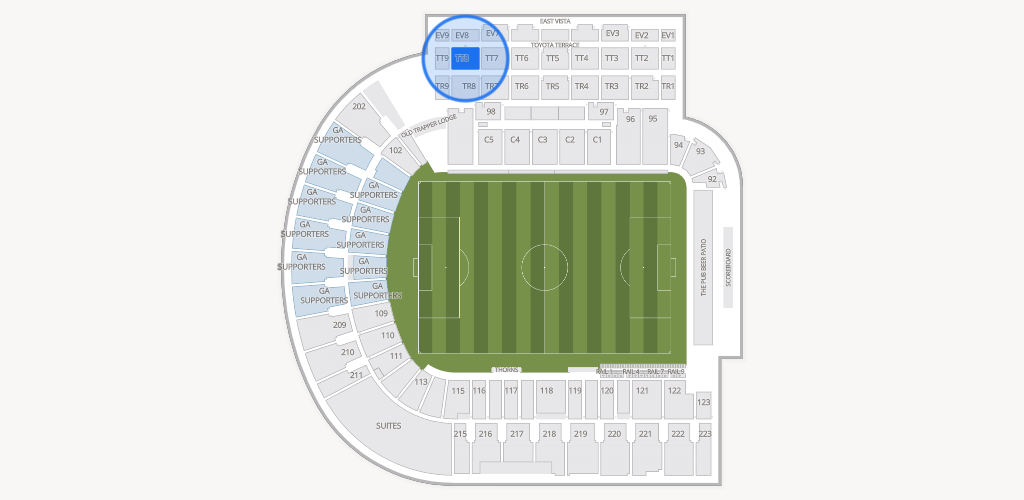 Providence Park Seating Chart
