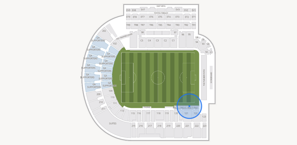 Providence Park Seating Chart