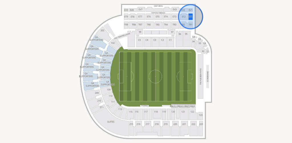 Providence Park Seating Chart