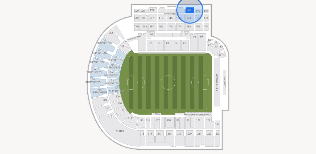 Providence Park Seating Chart