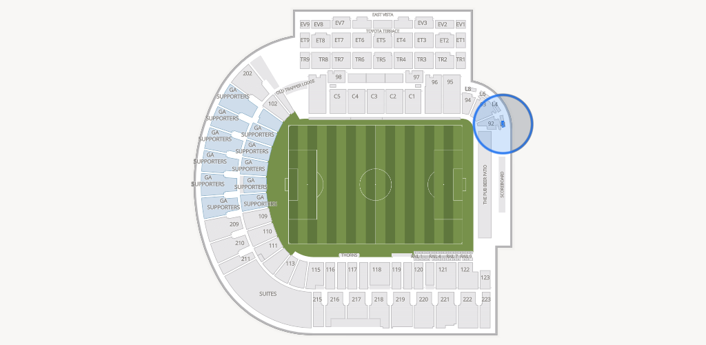 Providence Park Seating Chart