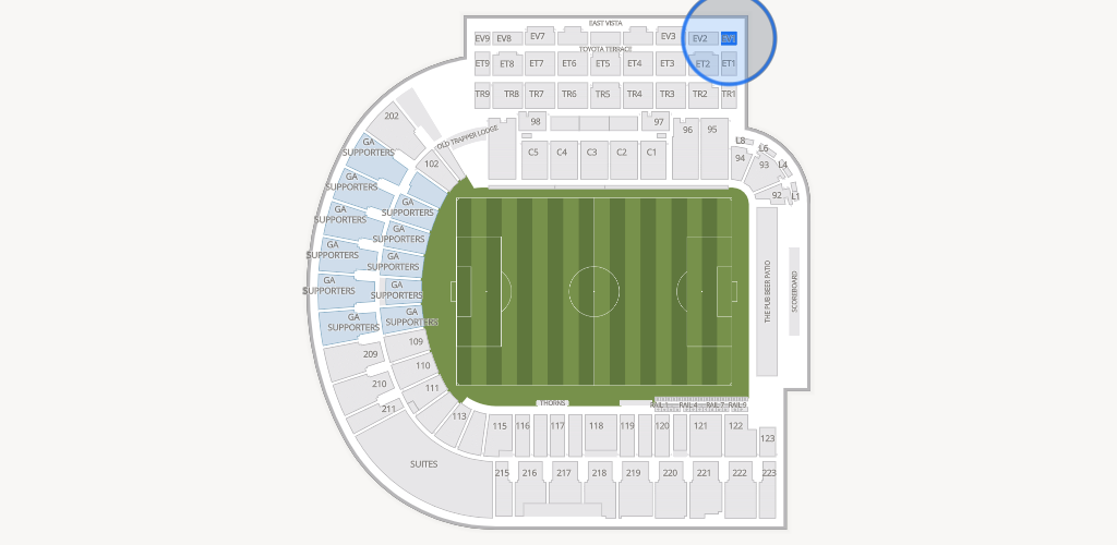 Providence Park Seating Chart