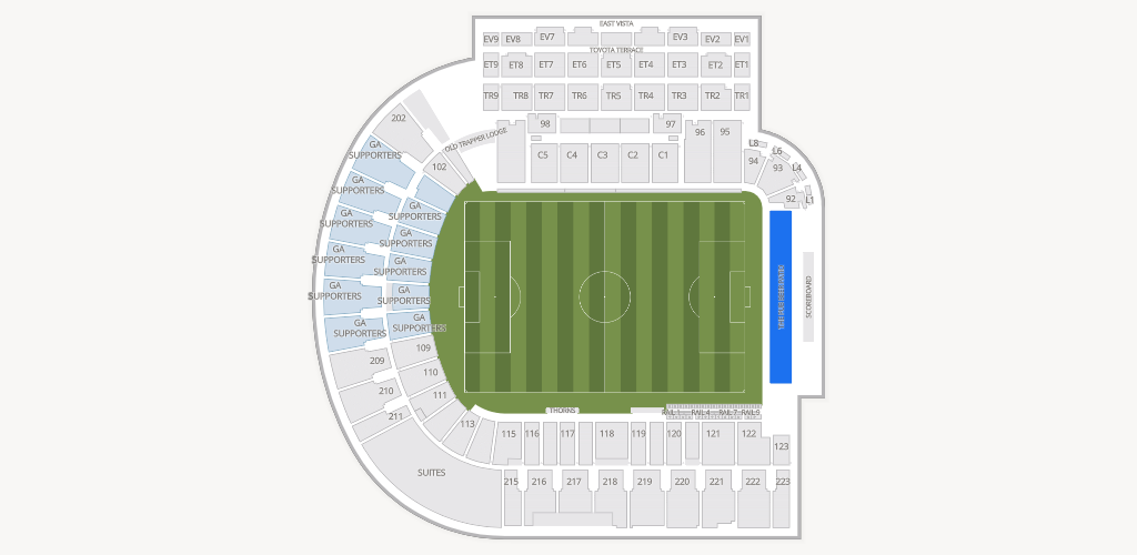 Providence Park Seating Chart