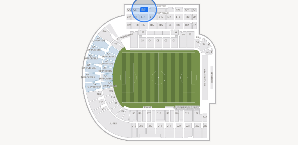 Providence Park Seating Chart