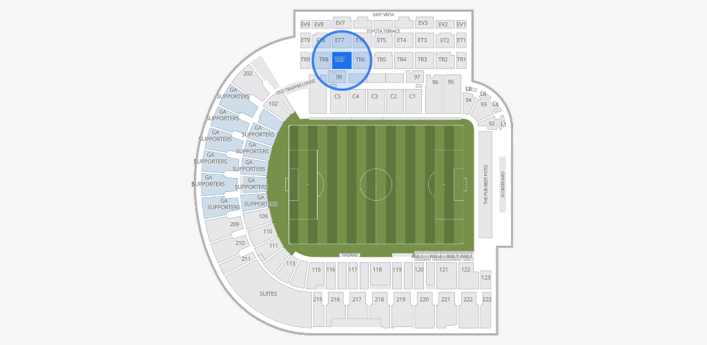 Providence Park Seating Chart