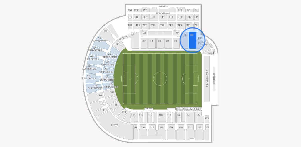 Providence Park Seating Chart