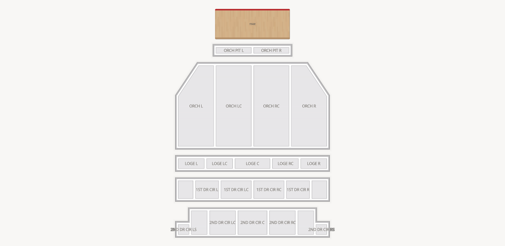 Providence Performing Arts Center Seating Chart