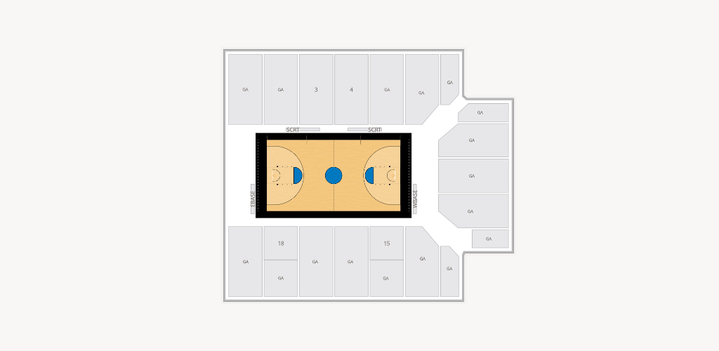 Provident Credit Union Event Center Seating Chart