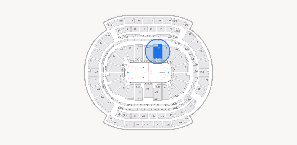 Prudential Center Seating Chart