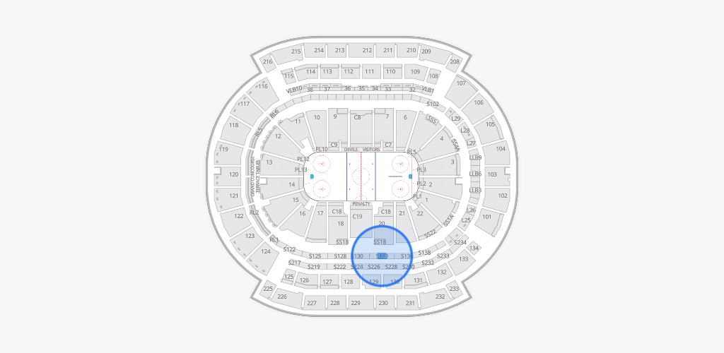 Prudential Center Seating Chart