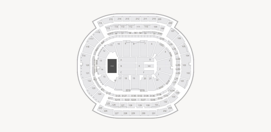 Prudential Center Seating Chart