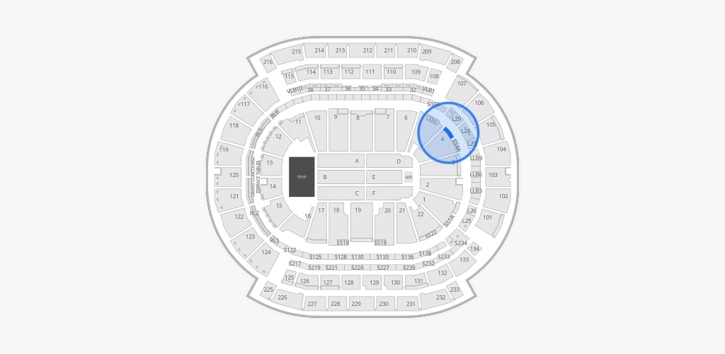 Prudential Center Seating Chart