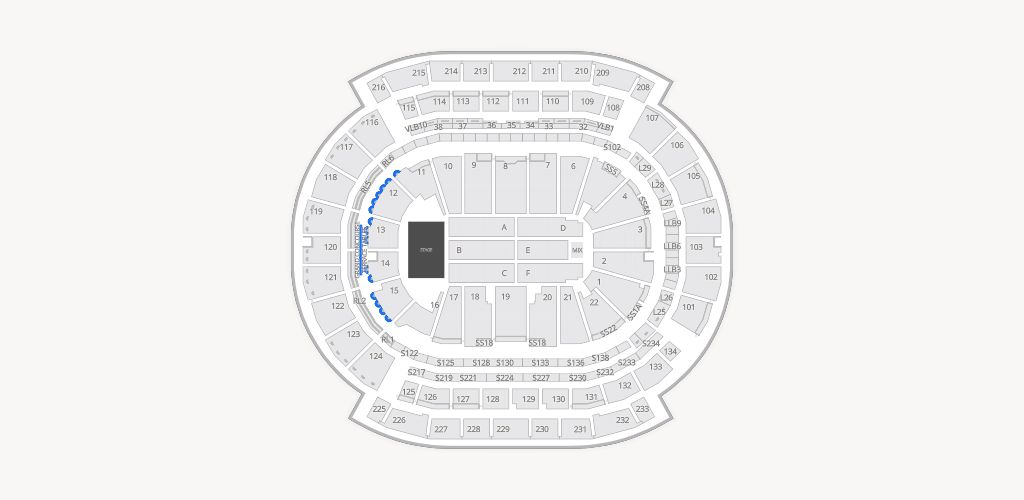 Prudential Center Seating Chart