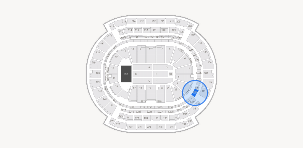 Prudential Center Seating Chart